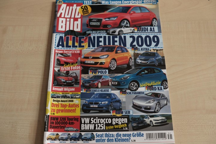 Deckblatt Auto Bild (31/2008)